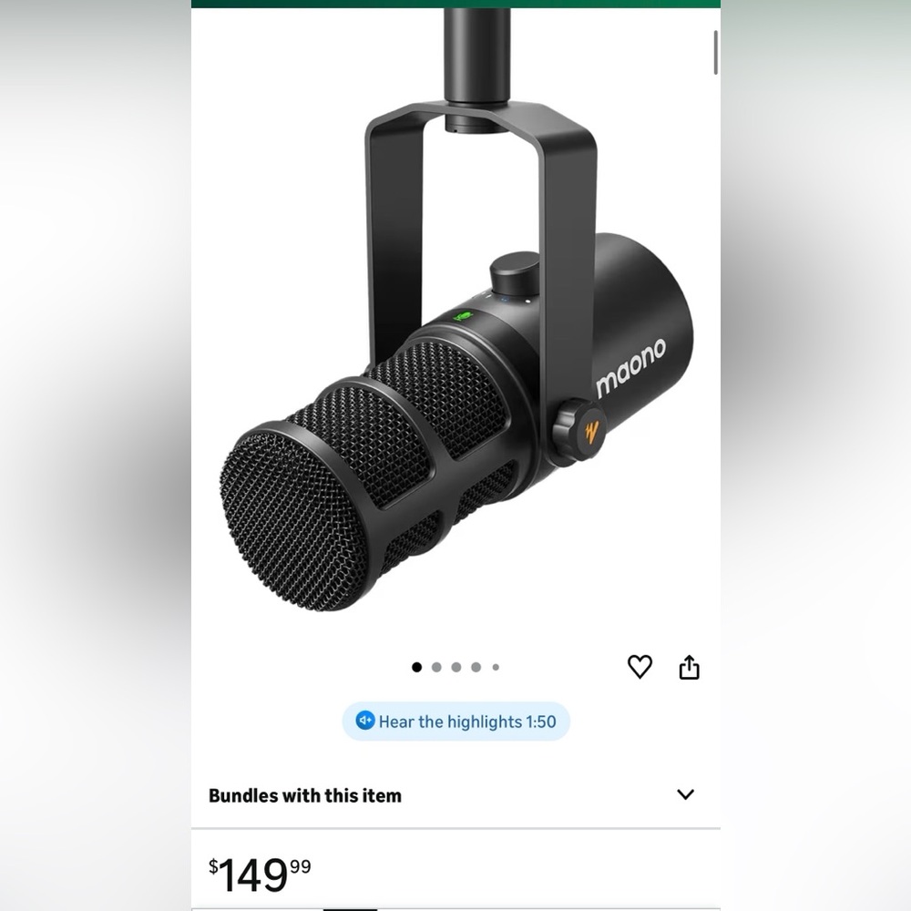 MAONO Dynamic Microphone - Picture 11 of 11